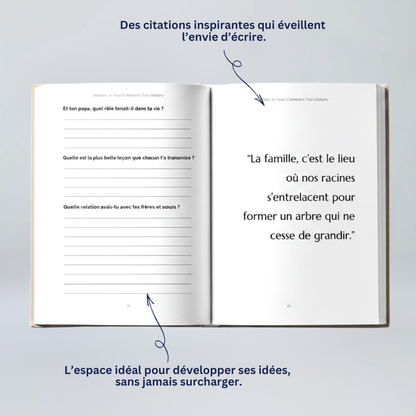 Journal: Je veux connaître ton histoire