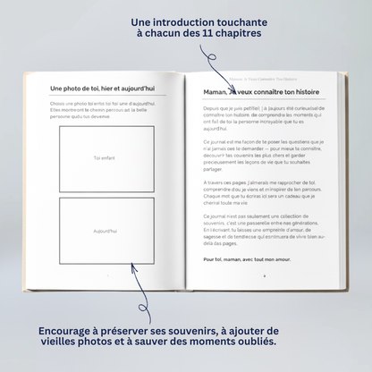 Journal: Je veux connaître ton histoire